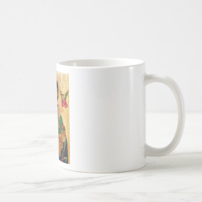 Our Lady of Perpetual Help Icon Virgin Mary Art Coffee Mug (Right)