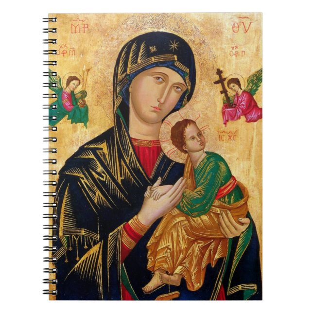 Our Lady of Perpetual Help Notebook (Front)