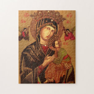 Our Lady Of Perpetual Help Original Version Jigsaw Puzzle