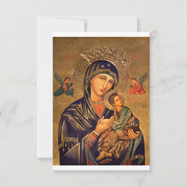 Our Lady Of Perpetual Help Save The Date (Front)