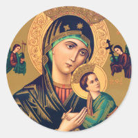 Our Lady of Perpetual Help Stickers