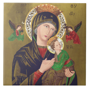 Our Lady of Perpetual Help Tile
