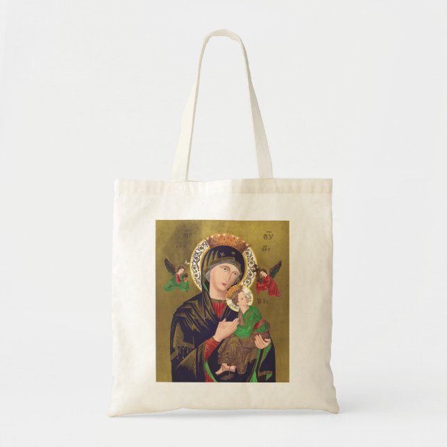 Our Lady of Perpetual Help Tote Bag (Front)