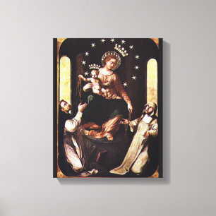 OUR LADY OF POMPEII CANVAS PRINT