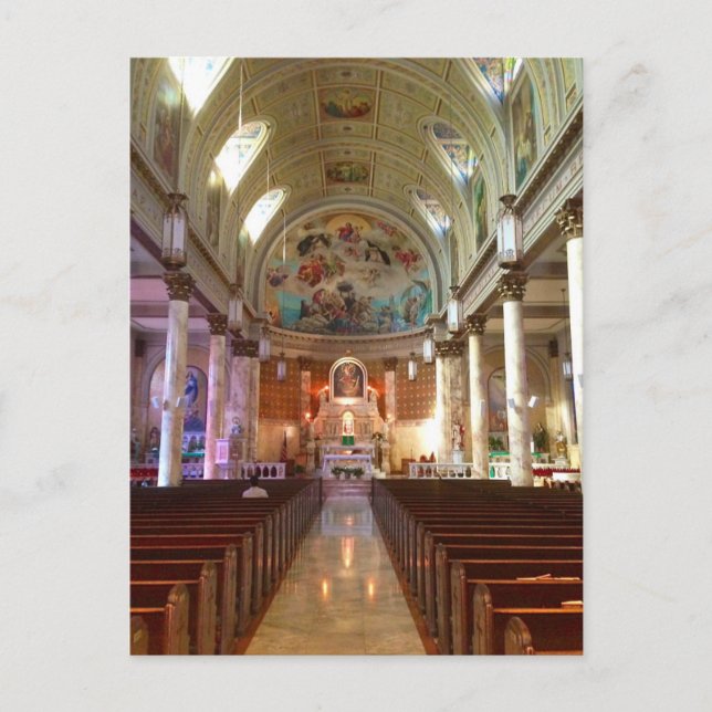 Our Lady of Pompeii Church Postcard (Front)