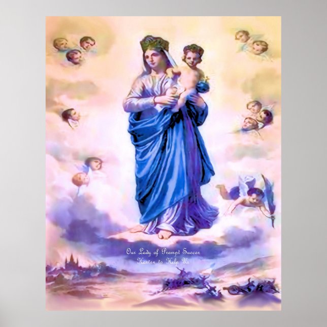 Our Lady of Prompt Succour Poster (Front)