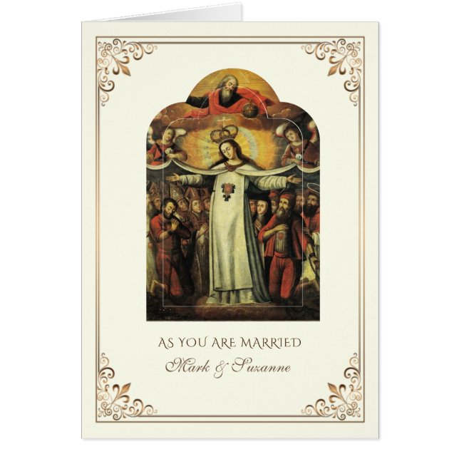 Our Lady of Ransom Virgin Mary Wedding  (Front)