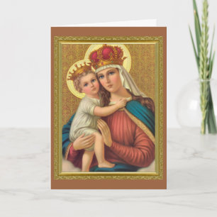 OUR LADY OF REMEDY DEVOTIONAL IMAGE CARD