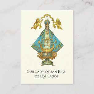 Our Lady of San Juan de los Lagos Funeral Prayer  Place Card