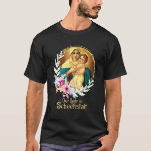 Our Lady Of Schoenstatt Mother Mary Thrice Admirab T-Shirt