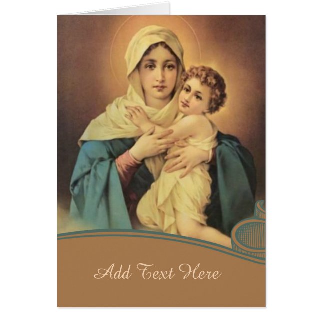 Our Lady of Schoenstatt Virgin Mary Jesus MOTHER (Front)