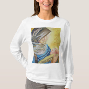 Our Lady of Silence holding baby Jesus T-Shirt