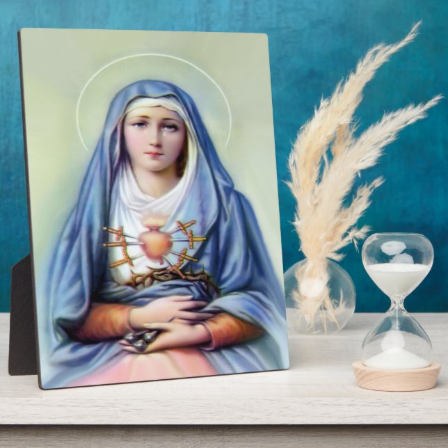 Our Lady of Sorrows Plaque (Side)