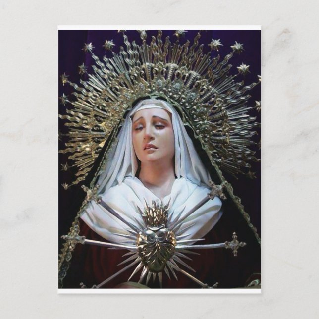 Our Lady of Sorrows Postcard (Front)