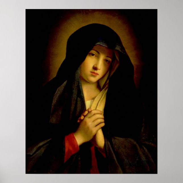 Our Lady of Sorrows Virgin Mary - Dolorosa Poster (Front)