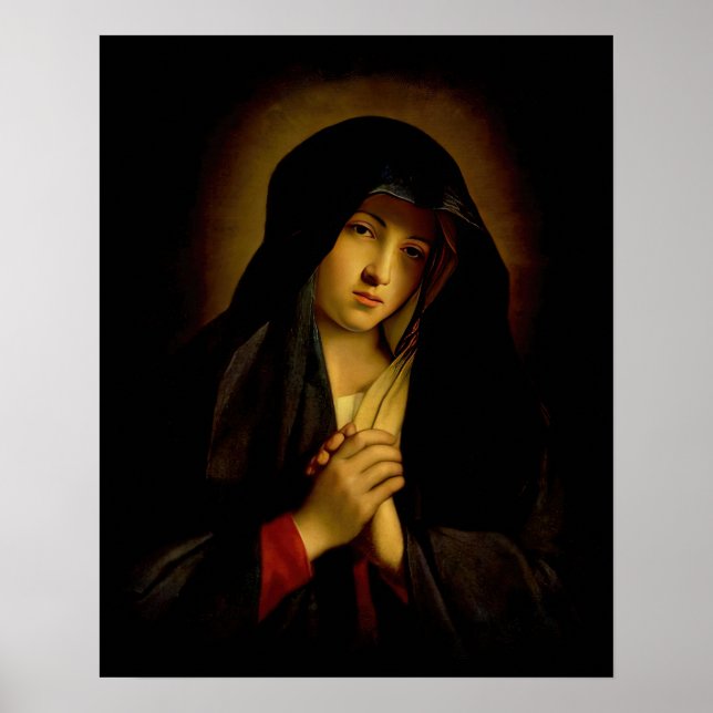 Our Lady of Sorrows Virgin Mary - Dolorosa Poster (Front)