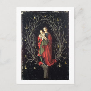 Our Lady of the Dry Tree c.1450 (oil on panel) Postcard
