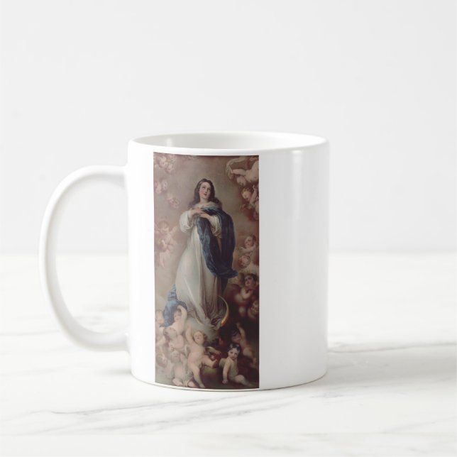 Our Lady of the Immaculate Conception Coffee Mug (Left)