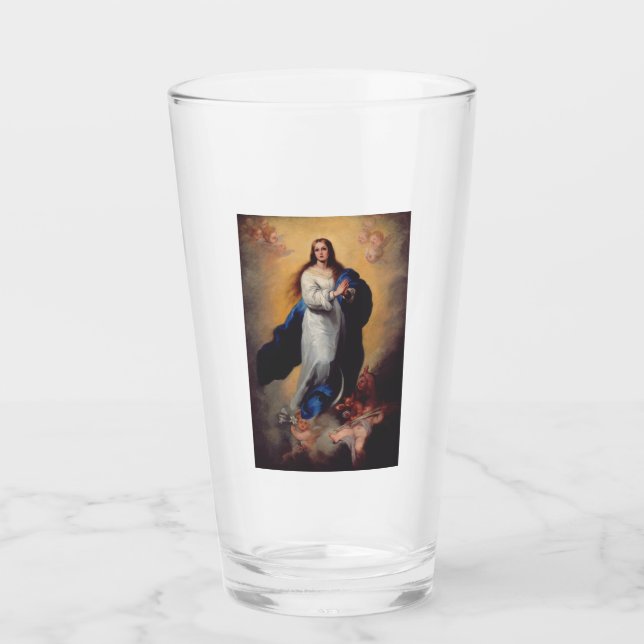 Our Lady of the Immaculate Conception Glass (Front)