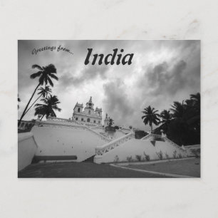 Our Lady of the Immaculate Conception  Goa India Postcard