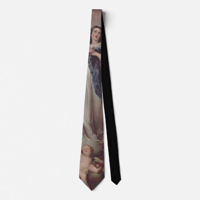 Our Lady of the Immaculate Conception Marian  Tie (Front)