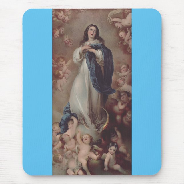 Our Lady of the Immaculate Conception Mouse Pad (Front)