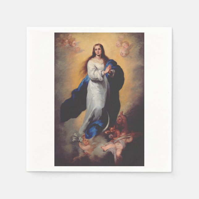 Our Lady of the Immaculate Conception Napkin (Front)
