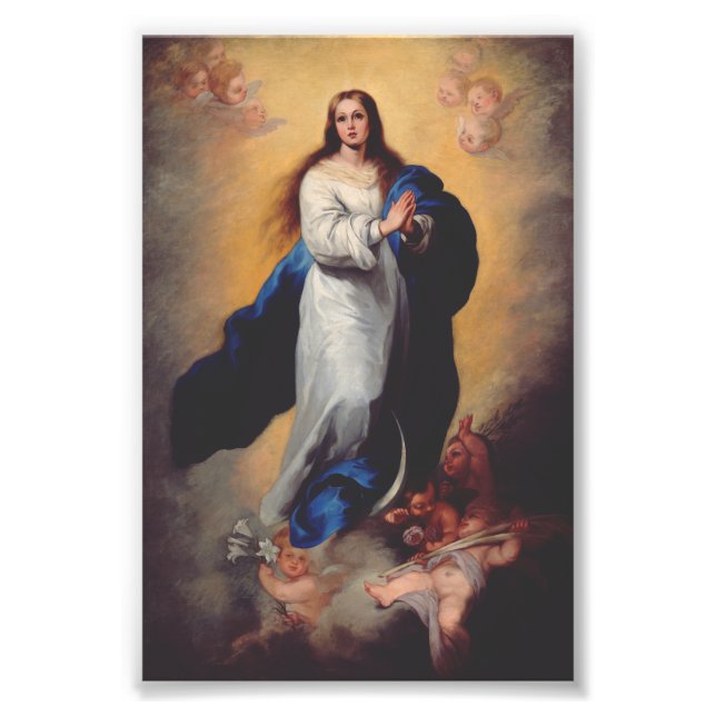 Our Lady of the Immaculate Conception Photo Print (Front)