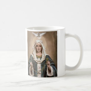 OUR LADY OF THE ROSARY COFFEE MUG