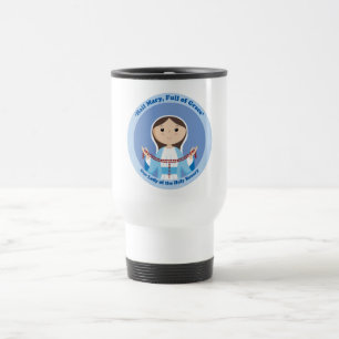 Our Lady of the Rosary Travel Mug