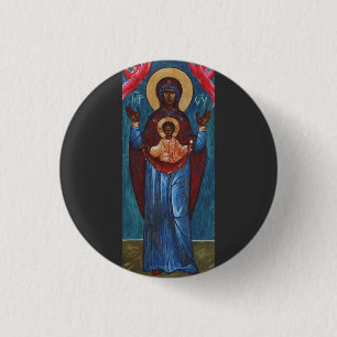 Our Lady of the Sign 1 Inch Round Button