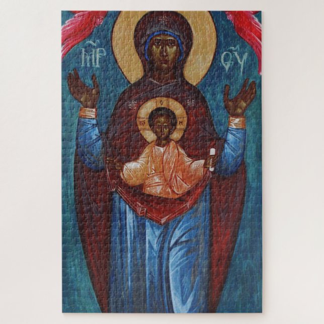 Our Lady of the Sign Jigsaw Puzzle (Vertical)