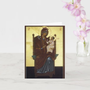 Our Lady Of Walsingham - The Theotokos Card