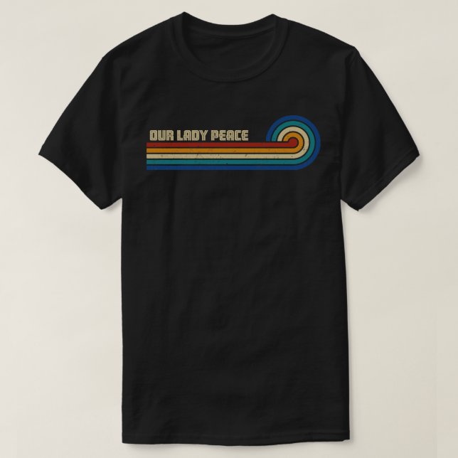 Our Lady Peace Retro Sunset T-Shirt (Design Front)