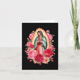 Our Lady Virgen De Guadalupe Saint Virgin Mary Nk Card