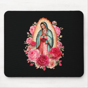 Our Lady Virgen De Guadalupe Saint Virgin Mary Nk  Mouse Pad