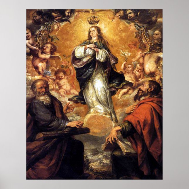 Our Lady Virgin Immaculate Heart of Mary 4 Poster (Front)