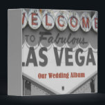 Our Las Vegas Wedding Album Binder<br><div class="desc">Our Las Vegas Wedding Album</div>