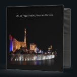 Our Las Vegas Wedding Keepsake Memories Album Binder<br><div class="desc">Our Las Vegas Wedding Keepsake Memories Album</div>