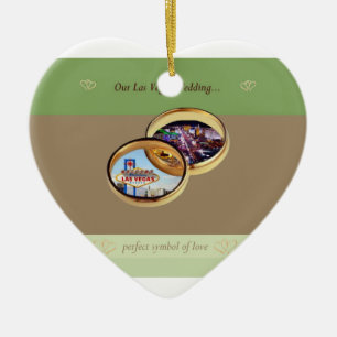 Our Las Vegas Wedding Ornament