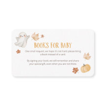 Our Little Boo Autumn Baby Shower Books for Baby