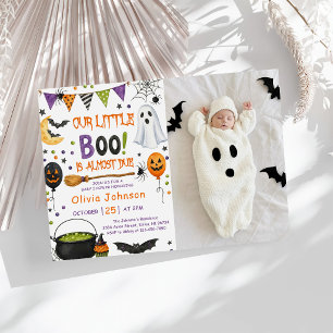 Our Little Boo Baby Shower Invitation