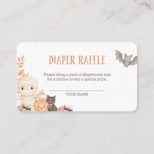 Our Little Boo Display Shower Enclosure Card