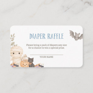 Our Little Boo Display Shower Enclosure Card