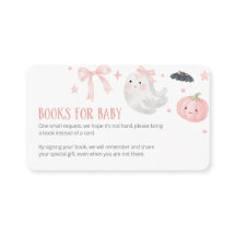 Our Little Boo Girl Baby Shower Books for Baby