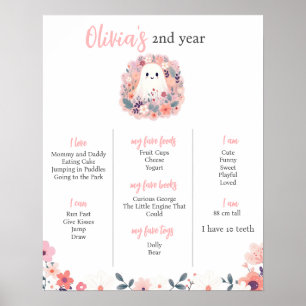 Our Little Boo is Two Poster