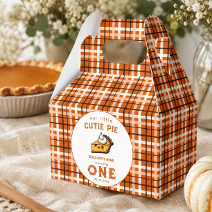 Our Little Cutie Pi Day 1st Birthday Favor Box