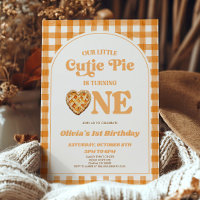 Our Little Cutie Pie Retro 1st Birthday Party