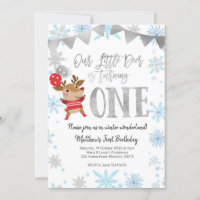Our Little Deer is Turning One Winter Birthday