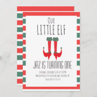 Our Little Elf- Elf Feet First Birthday Party
